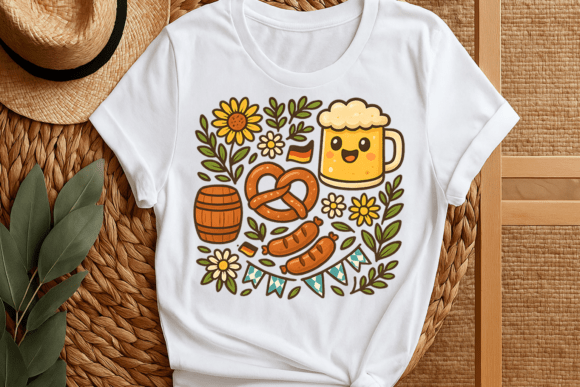 Celebrate in Style with Oktoberfest T-Shirt Design Graphic PNG