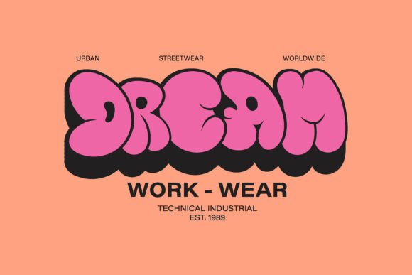 Dream Bubble Typography Graphic Tee: Elevate Your Aesthetic