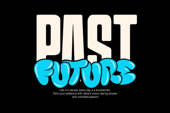 Exploring Past Future Typography for Modern Streetwear