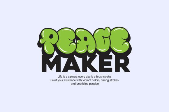 Make Peace Typography Graphic: A Designer's Tool for Modern Messaging