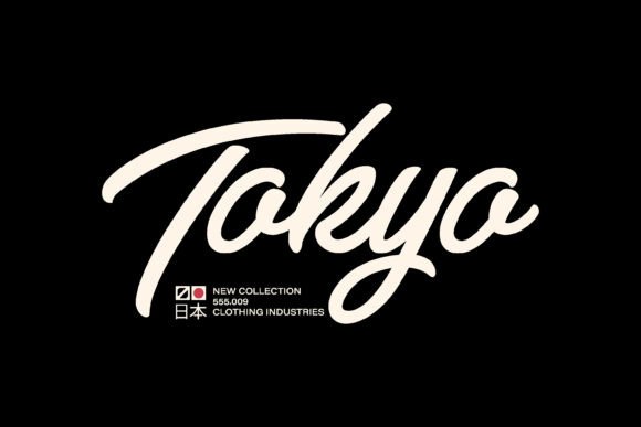 Tokyo Street Typography: A Graphic Tee Design with Real Attitude