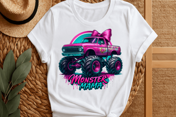 Trucker Truck T-shirt Design Graphic Png: More Than Just a File